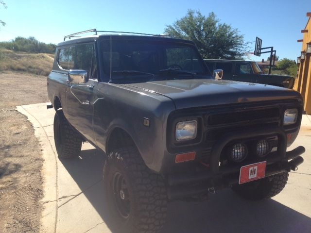 1980 international harvester scoutt ii gun metal grey