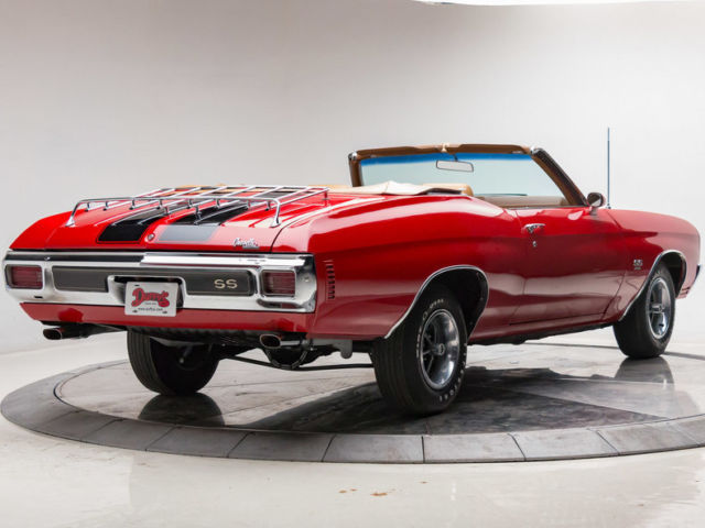 1970 chevrolet chevelle super sport 396 v8 4 speed manual convertible cranberry