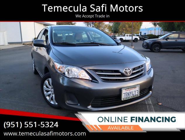 2013 toyota corolla le
