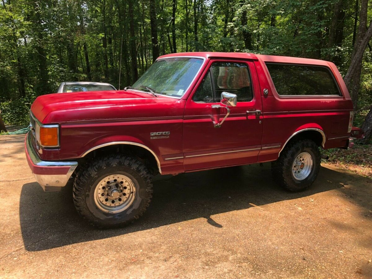 1991 ford bronco silver anniversary 4x4