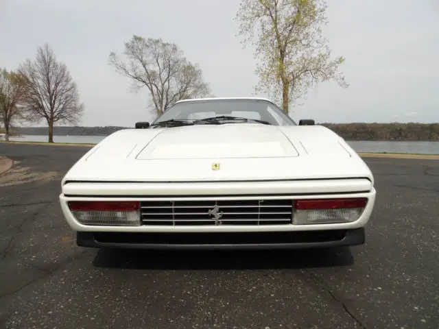 1989 ferrari 328 gts white (fully serviced last year) extensive records