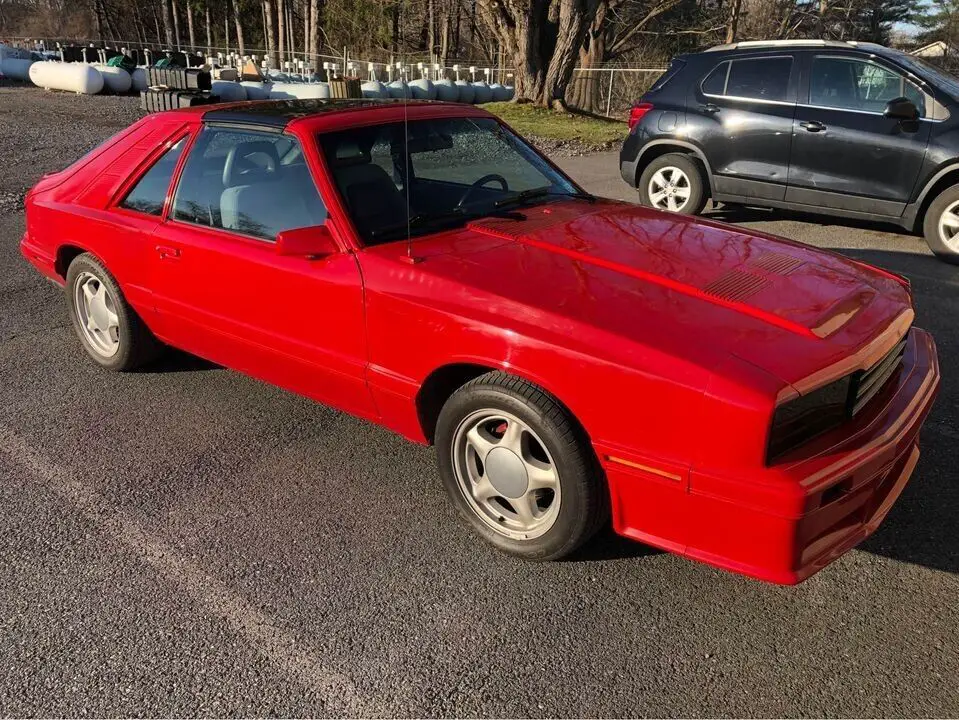 1986 mercury capri 5.0 hatchback 2-door 5.0l