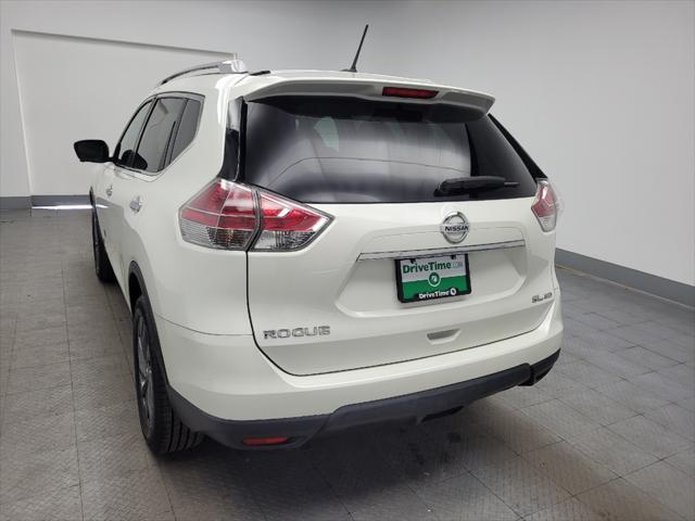 2016 nissan rogue sl