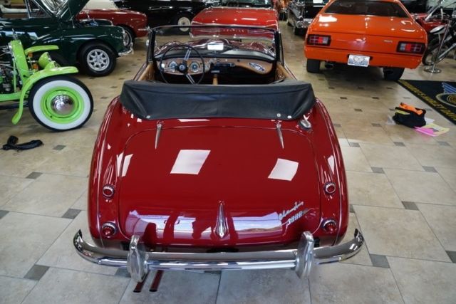 1963 austin-healey 3000 mk ii 0 tartan red