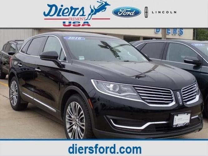 2016 lincoln mkx reserve awd reserve 4dr suv for sale in fremont, nebraska