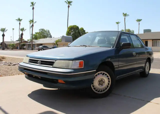 1990 subaru legacy 4 door sedan - blue - daily driver - one owner - no rust