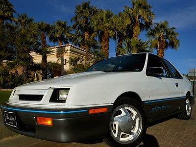 no reserve carrol shelbys personal dodge shadow shelby car #475 documented wow!
