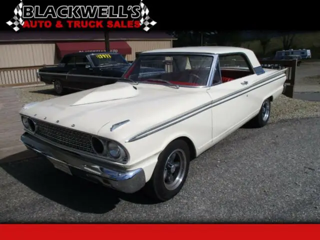 1963 ford fairlane 500 coupe 1660 miles white 410 stroker 4 speed