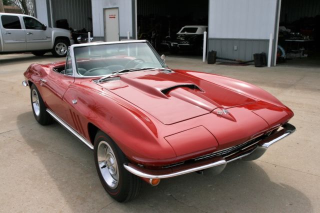 1966 corvette roadster factory air condition 4 speed power steering & brakes