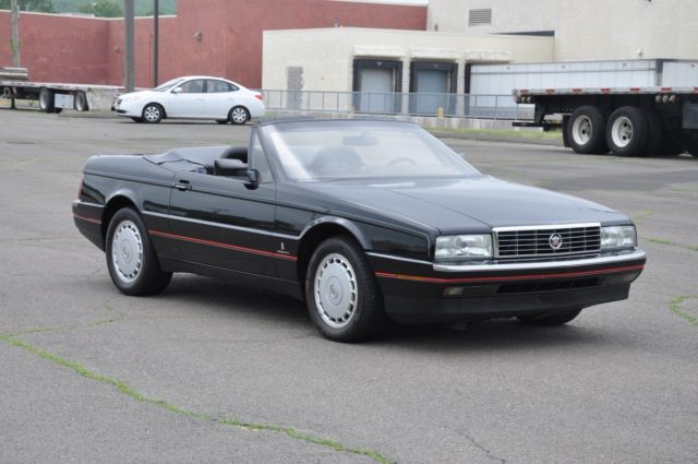 1990 cadillac allante convertible - low miles - rare - no reserve - loaded