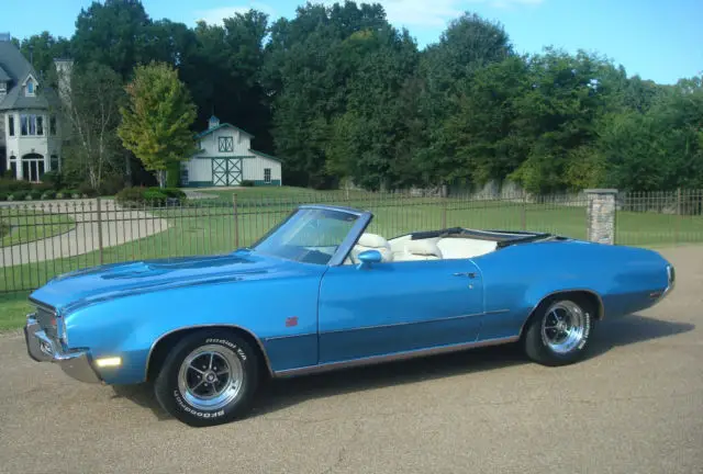 original/unrestored 1972 buick gs 455ci convertible-1 of only 126 built