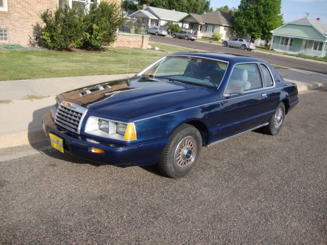 1986 ford thunderbird no reserve