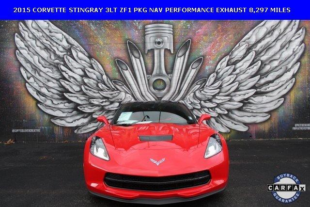 used 2015 chevrolet corvette stingray coupe w/ 3lt knoxville, tn 37912 for sale in knoxville, tennessee