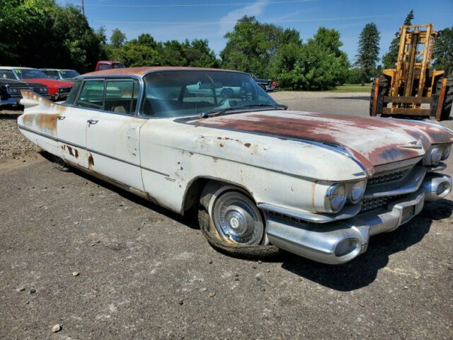 1959 cadillac deville flat top! no title bill of sale provided! trades?