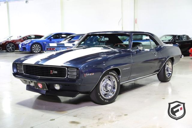 1969 chevrolet camaro z28 rs 53 miles v8