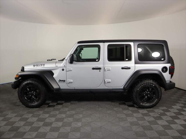 2023 jeep wrangler 4-door willys 4x4