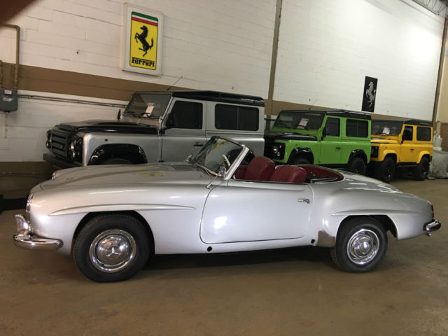 1959 mercedes 190sl complete and original,stored in 80's.162 pictures needs work