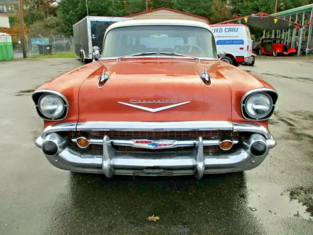 210 station wagon 350 auto pdb cragar's leather interior great driver no reserve