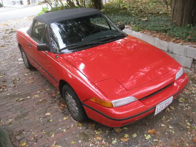 1991 mercury capri base convertible 2-door 1.6l parts/repair, many new parts