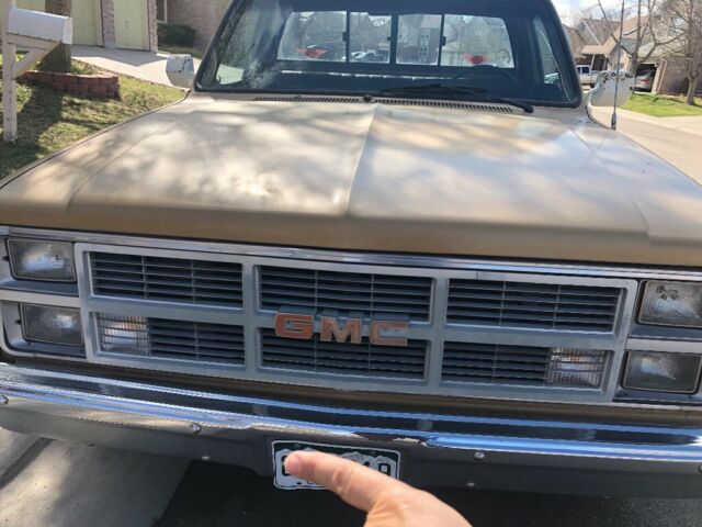 1984 gmc sierra 1500 truck all original runs great from colorado rust free