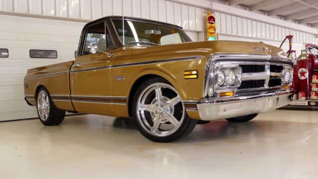1970 gmc sierra c10 46768 miles gold truck 454 automatic