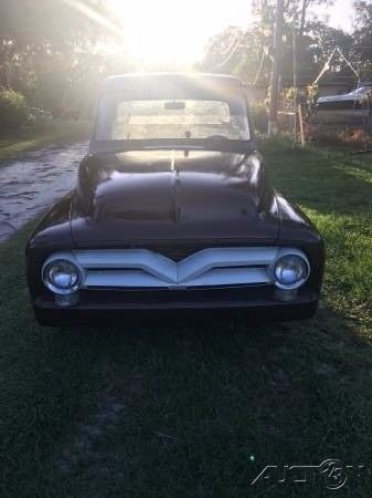1955 ford f-100 pickup truck, 454 big block v8, 700r transmission