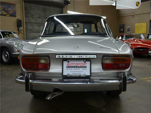 1974 alfa romeo gtv 2000 only 52k mi, silver/black coupe manual,falken wheels