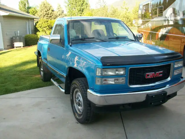 1990 gmc step side short bed 4x4 - nice condition