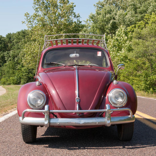 1961 volkswagen beetle coupe,1200-cc horizontally opposed, air-cooled four