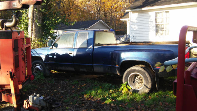 1994 chevy k3500 diesel 4x4 dually no reserve