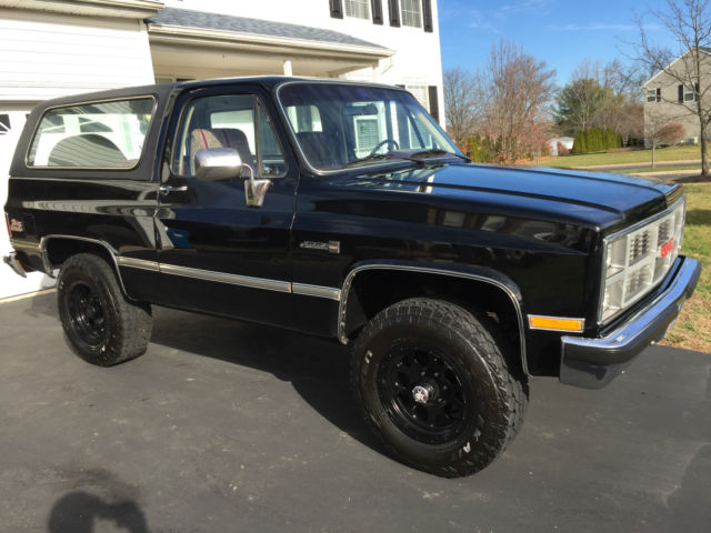 1984 gmc jimmy 4x4 5.0l 89,000 original miles in fantastic original shape