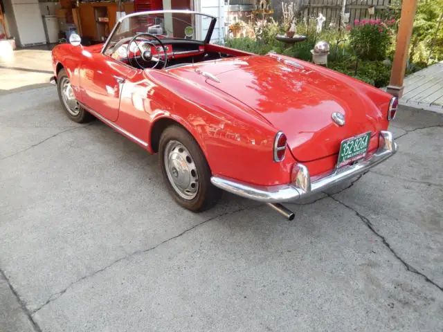 1957 alfa romeo giulietta spider normale