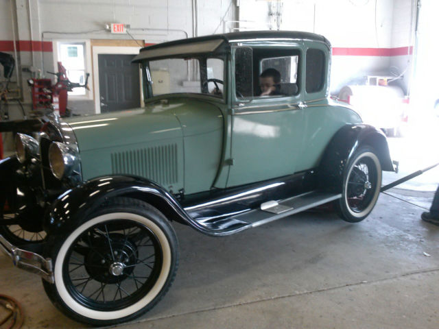 1929 ford model a rumble seat cpoupe