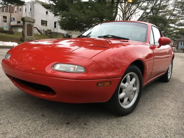 1990 mazda miata hardtop soft top 5 speed roadster classic & collectible