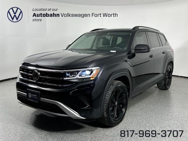 2022 volkswagen atlas 3.6 se w/ technology
