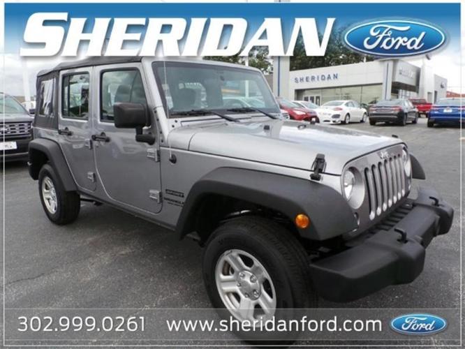 2016 jeep wrangler unlimited sport 4x4 sport 4dr suv for sale in wilmington, delaware