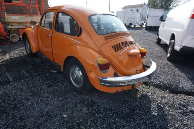 1974 v.w. beetle bug runs and lot drives project car