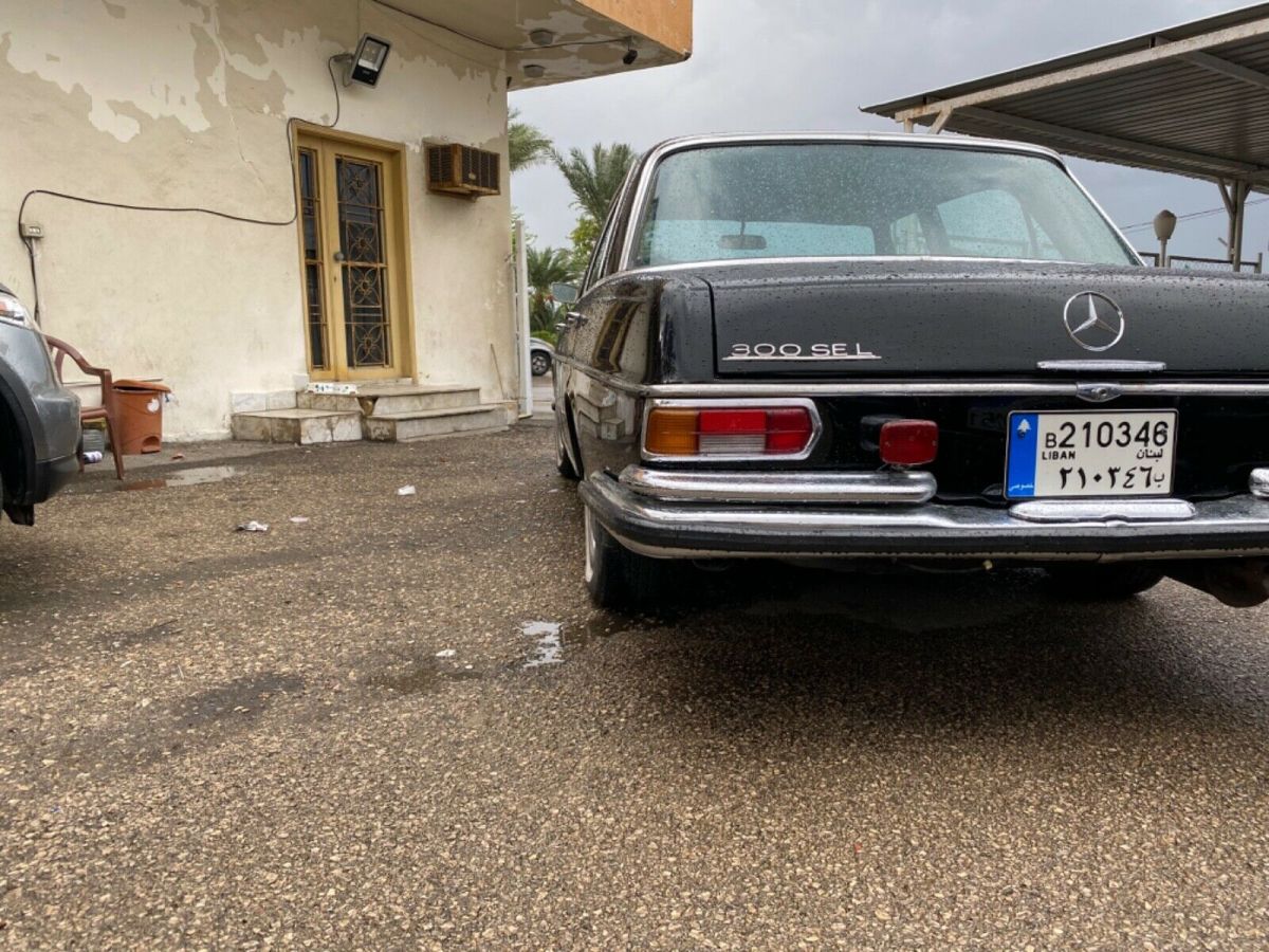 1970 mercedes-benz 300 sel 3.5-4dr sedan 8-cyl. 3499cc/230hp bosch fi