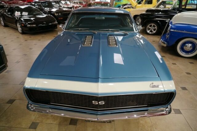 1968 chevrolet camaro 9999 miles grotto blue
