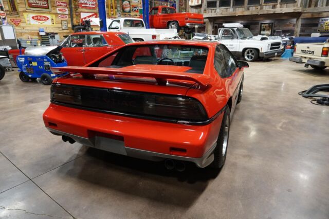 1986 pontiac fiero sport gt 14,622 miles red 2d coupe 2.8l v6 fi