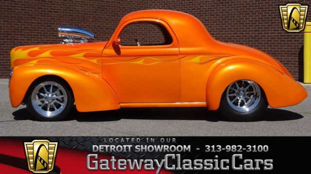 1941 willys coupe 0 tangelo pearl/sunset coupe 454 cid supercharged v8 tci turb