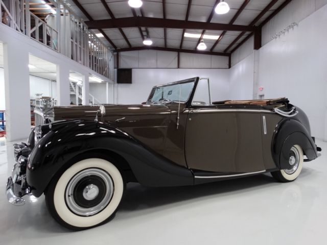 1948 bentley mark vi hooper drophead coupe, only 57,532 miles! restored!