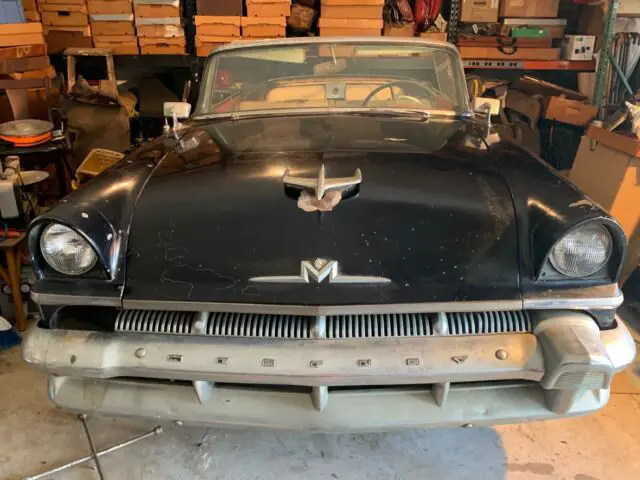 1956 mercury montclair convertible black rwd automatic