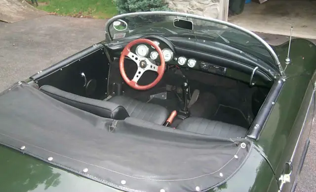 1957 porsche 356 speedster replica - 912 motor - 2nd owner - beautiful green