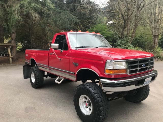 1994 ford f-350 regular cab xlt diesel 4wd 7.3 turbo run's great