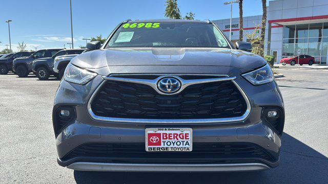 2022 toyota highlander hybrid platinum