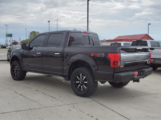 2018 ford f-150 platinum