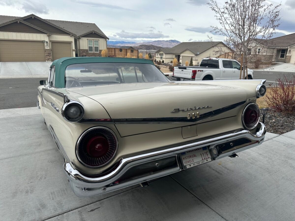 1959 fairlane500 convertible rust free california car super nice!!
