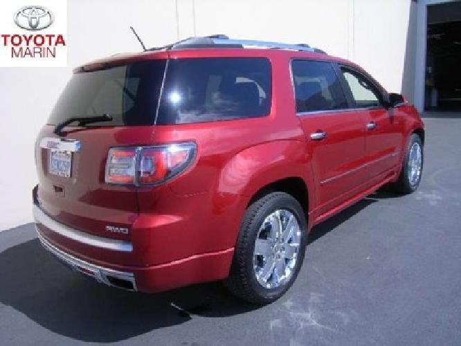 2013 gmc acadia denali awd loaded!!!..one owner in san rafael, ca