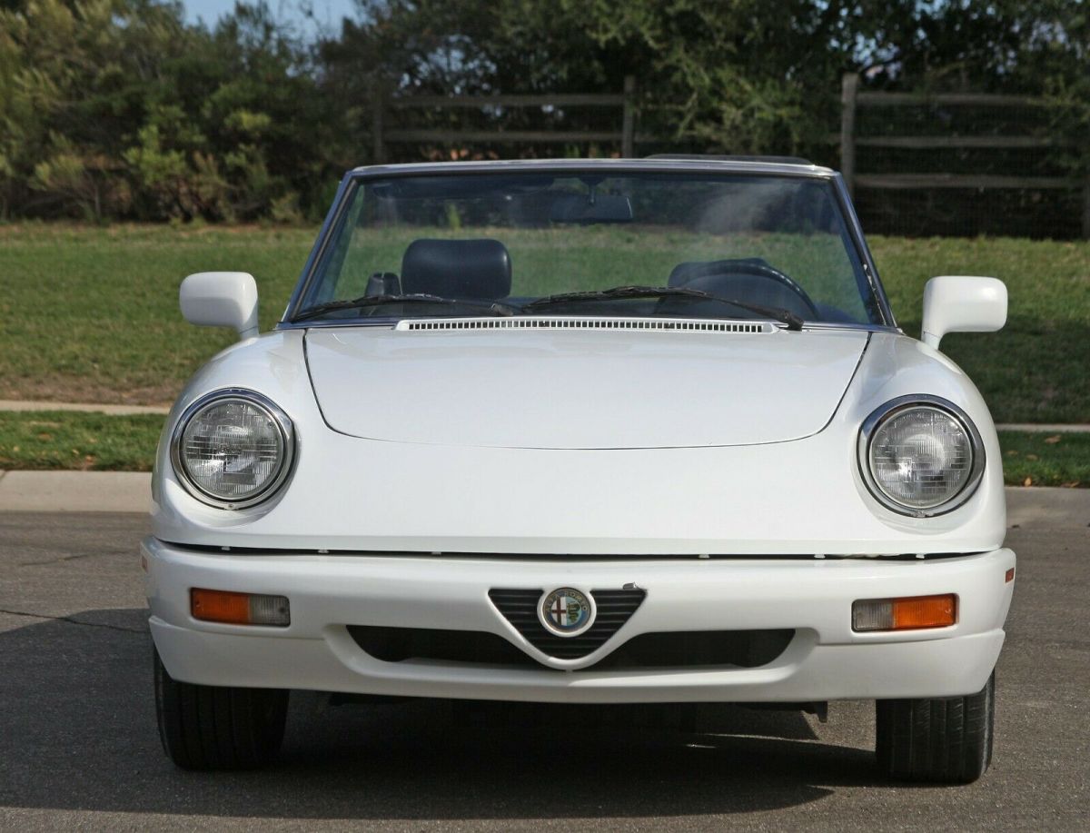 1993 alfa romeo series 4 spider clean ca car only 82k miles! no reserve